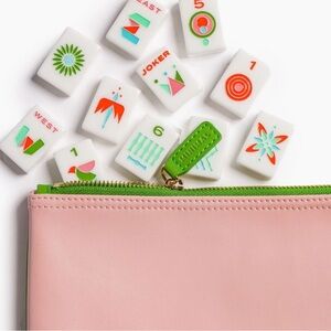 Colorful Mahjong Tile Set Palm Springs Edition - Very Gently Used, Like New